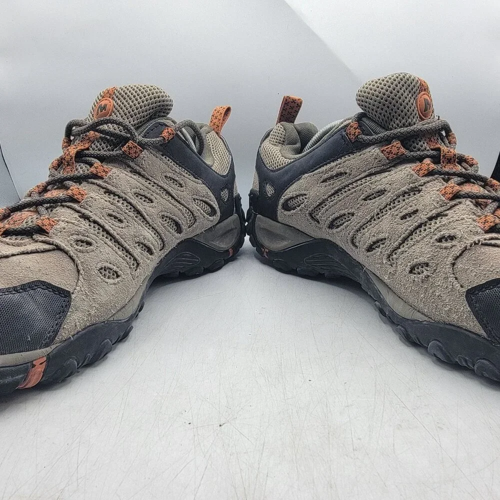 Mens Merrell Crosslander 2 Mens 11.5 Brown Hiking Shoes Outdoors Casual Trails